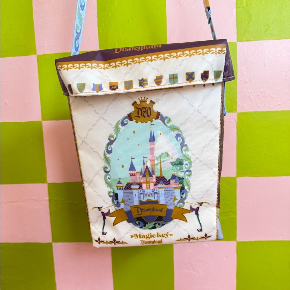 Disneyland 70th Celebration Magic Key Insulated Cooler Bag
